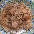 Cooksnap dari aminipriyono@gmail.com untuk resep Spaghetti Oglio Olio Seafood ala rumahan, rasa Restoran