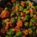 Mamta Baid का कुकस्नैप जब उन्होंने गाजर मटर की सब्जी (gajar matar ki sabzi recipe in Hindi) बनाया था।