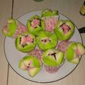 Cooksnap dari Bunda Zakki untuk resep Bolkus Mekar Semangka