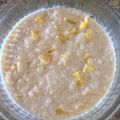 El cooksnap de Lucy López de Acuña cuando hizo Tapioca con leche.