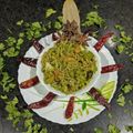 Jignasa Avnish Vora's cooksnap of when they made કોર્ન-પાલક પુલાવ (Corn Palak Pulao Recipe In Gujarati).