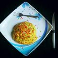 Sanjhbati Sen.'s cooksnap of when they made পনির ওমুরাইস(paneer omu rice recipe in Bengali).