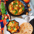 Lovely Agrawal का कुकस्नैप जब उन्होंने आलू मटर टमाटर की सब्जी (aloo matar tamatar ki sabzi recipe in Hindi) बनाया था।