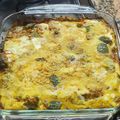El cooksnap de Julio Moyano cuando hizo Tortilla de zapallitos al horno.