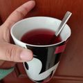 El cooksnap de Berenice Jasso cuando hizo Té de jamaica.