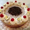 Gyuláné Sisa Cooksnap-ja, amikor elkészítette a(z) Málnás Oreo torta receptet.