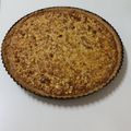 El cooksnap de Eva Jara Escanilla cuando hizo Kuchen de nuez estilo Sur de Chile ❤️🤍💙.