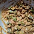 Nithyakalyani Sahayaraj's cooksnap of when they made வெண்டைக்காய் அரைத்த குழம்பு.