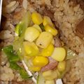 周榮俊 的 香腸高麗菜飯 cooksnap