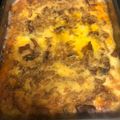 SherryRandall: The Leftover Chronicles 's cooksnap of when they made Lee's Breakfast Cheesy Hashbrown-Sausage Casserole.