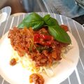 Cooksnap dari Borneo Orangutan untuk resep Spagheti Bolognese, simple yummy 👌