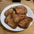 Chris Falzone's cooksnap of when they made Classic French Toast.