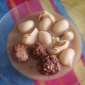 El cooksnap de Maria Jose Arias Diaz cuando hizo Sopa de lumaconi con carne.