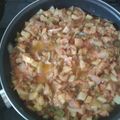 El cooksnap de Anixu cuando hizo Pisto de verduras.