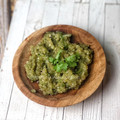El cooksnap de Salina Jalaludin cuando hizo Salsa verde asada.