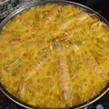 El cooksnap de Raquel Martinez cuando hizo Arroz con galeras, alcachofa y sepia.