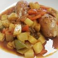 El cooksnap de Fran Esques cuando hizo Pollo al Chilindrón.