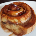 Jennifer Leese's cooksnap of when they made Bacon wrapped Cinnamon Rolls With maple mocha glaze.