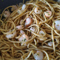 El cooksnap de Esther cuando hizo Spaghetti con gambas 🍤.