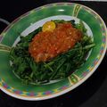 Cooksnap dari sisil untuk resep Plecing Kangkung khas Lombok