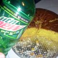 RogueAS420's cooksnap of when they made Mountain Dew Cake :).