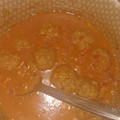 El cooksnap de Clementina Muñiz cuando hizo Albóndigas con arroz.