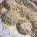 El cooksnap de Maira Larramendy cuando hizo Sorrentinos de ricota,jamon y nueces.