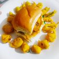Mishty's Kitchen's cooksnap of when they made ઠાણે સિટી ફેમસ ગજાનન વડા પાવ (Thane City Famous Gajanan Vada Pav Recipe In Guajarati).