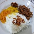 Cooksnap dari dina carollina untuk resep Sego Krawu Komplit (Pakai 3 Macam Poyah Kelapa)