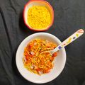 Arpita Shah's cooksnap of when they made ઇંદોરી પૌંઆ (Indori Paua Recipe In Gujarati).