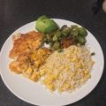 Claudia Guti Cooksnap-ja, amikor elkészítette a(z) Sajtos-tejszínes csirke, kelbimbós répakörettel receptet.