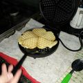 El cooksnap de Graciela Ugartemendia cuando hizo Waffles.