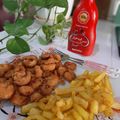 کوک اسنپ سماراد بعد از امتحان کردن میگو سوخاری.