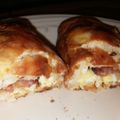 Angel's cooksnap of when they made Stuffed Breakfast Biscuits.