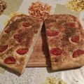 El cooksnap de Taiana Indira Peko cuando hizo Focaccia con tomates cherry, aceitunas y orégano 🇮🇹.