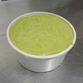 El cooksnap de Fernando Rivas cuando hizo Salmorejo verde light de aguacate en Thermomix.