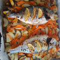 El cooksnap de Marta cuando hizo Dorada al horno.