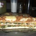 El cooksnap de Damaris Amaya cuando hizo Lasagna.