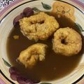 El cooksnap de Pamela cuando hizo Picarones en chancaca.