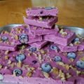 Cooksnap Rozita Jaafar Sekdek semasa beliau membuat Frozen Yogurt Bark.