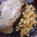 El cooksnap de Patri Alaniz cuando hizo Milanesa a la napolitana con papas a la crema.