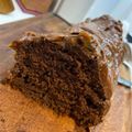 El cooksnap de Natasha Lopata Altman cuando hizo Budín de cocoa con baño de chocolate casero.
