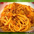Huỳnh Phát's cooksnap of when they made Mì Ý (Spaghetti) Sốt Bò Bằm Bolognese.