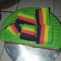 Cooksnap dari arza zakiya untuk resep Rainbow kukus