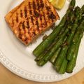 Lydia 's cooksnap of when they made Cajun Salmon.