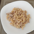 El cooksnap de AnaLi cuando hizo Pasta con carne molida de pavo y queso americano.
