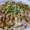 Naila Asif's cooksnap of when they made Chana chaat.
