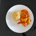 El cooksnap de Auris Leon cuando hizo Pollo Sudado Venezolano.