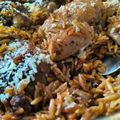 Cooksnap από Merilin Stantseva στη συνταγή Χοιρινές μπριζόλες με Ανδριώτικο κριθαράκι στο φούρνο Αντώνης