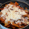 El cooksnap de Ana M Lara Hernández cuando hizo Chilaquiles.